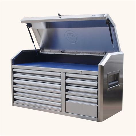 kobalt stainless steel tool box|41 stainless steel tool chest.